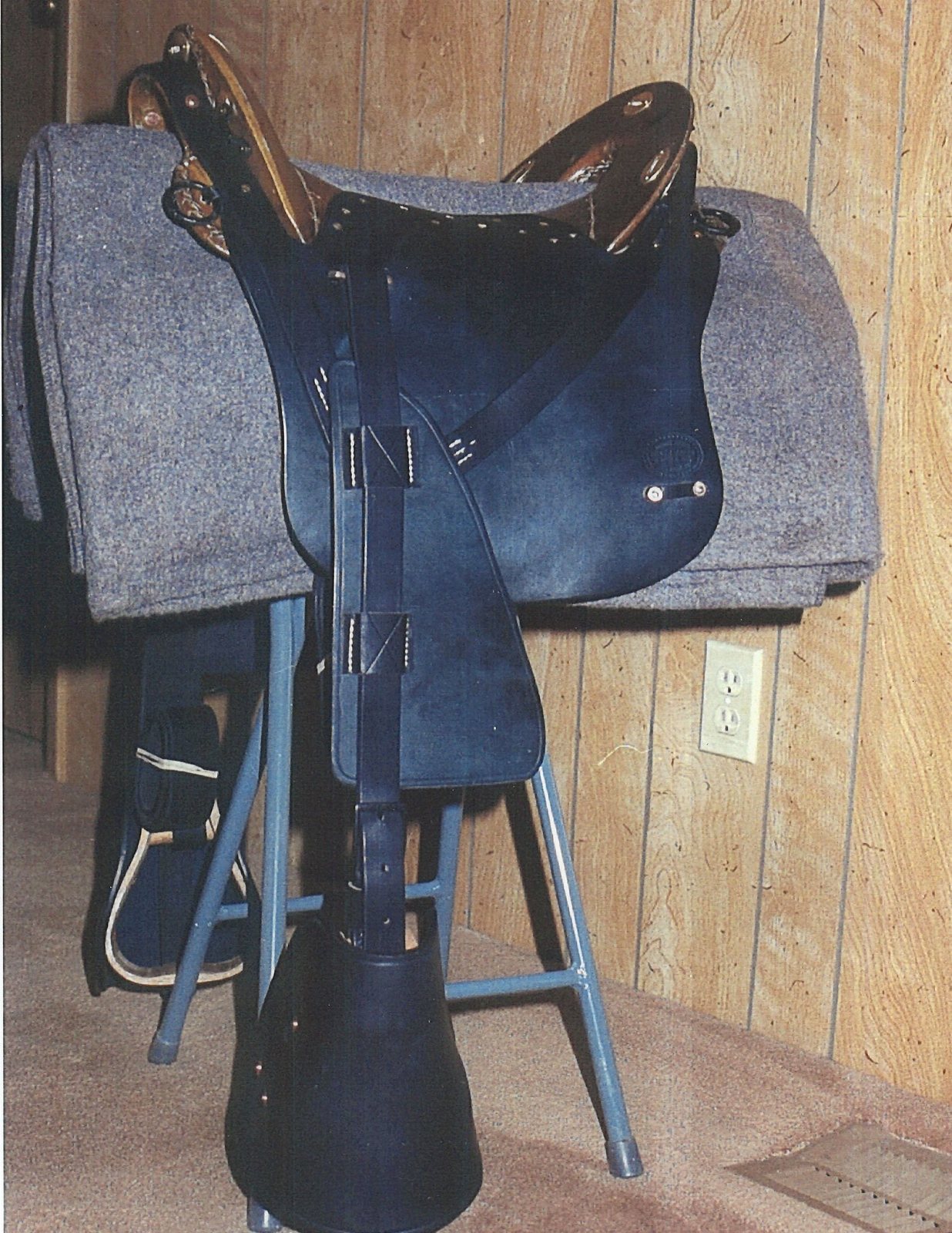 #114 1859 civil war McClelland Saddle made with black harness leather