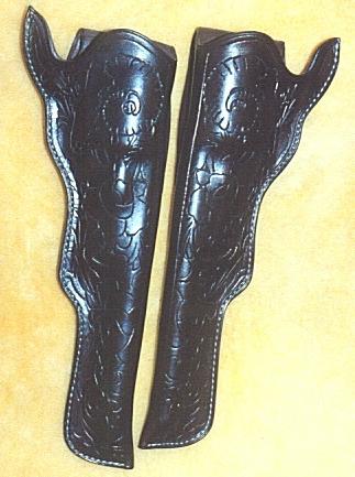 #404 slim jim holster for a walker with border stamp